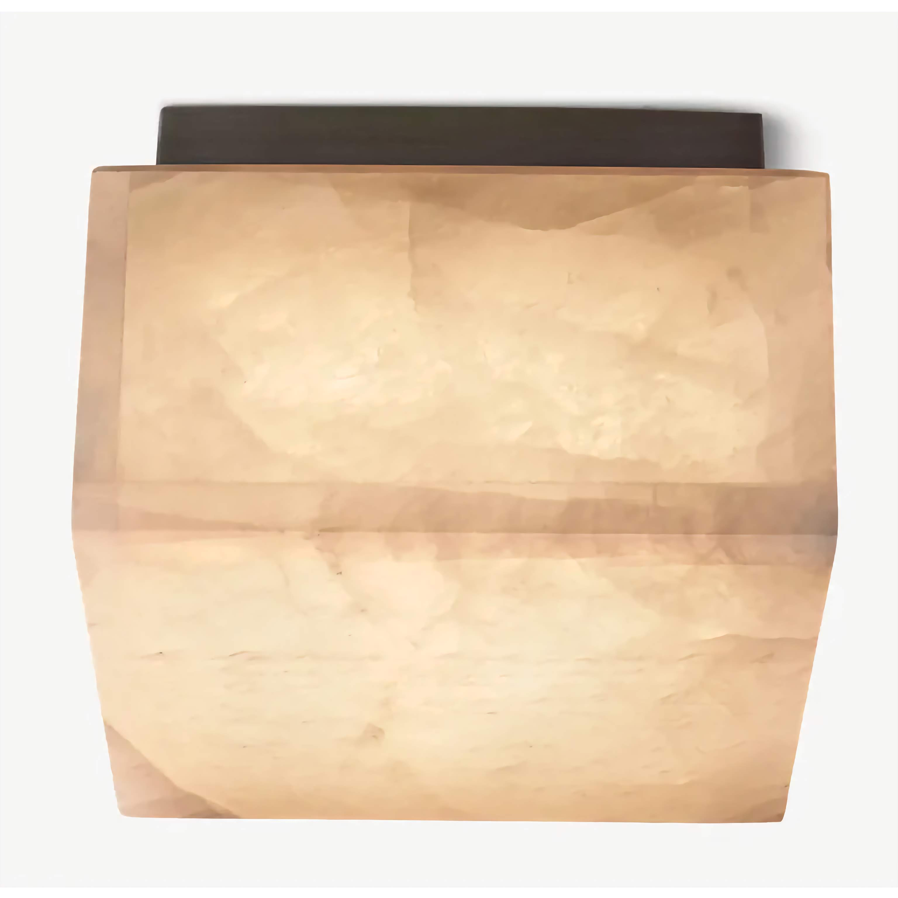 QUADRATISCHER NATÜRLICHER MARMOR DECKENLEUCHTE | CLFGT014S