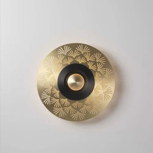 Metal Disc Wall Lamp | Light Sconces | Mid Century Modern Lighting for Corridor Bedside Living Room