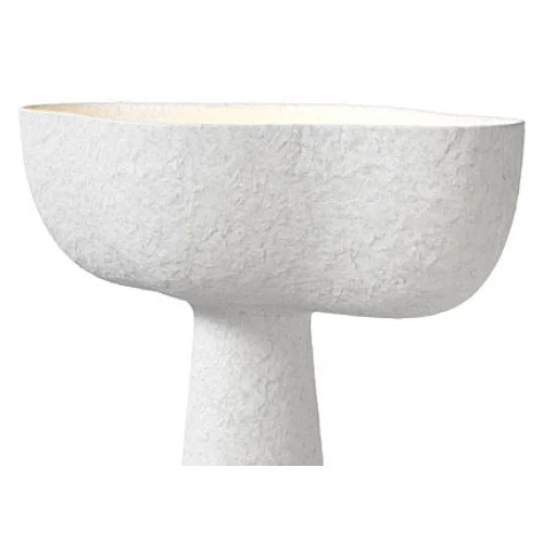 Tall Plaster Floor Lamp | Monolithic Uplight Sculptural Wabi-sabi Minimalist Living Room Casalolalights Luxury Lamps