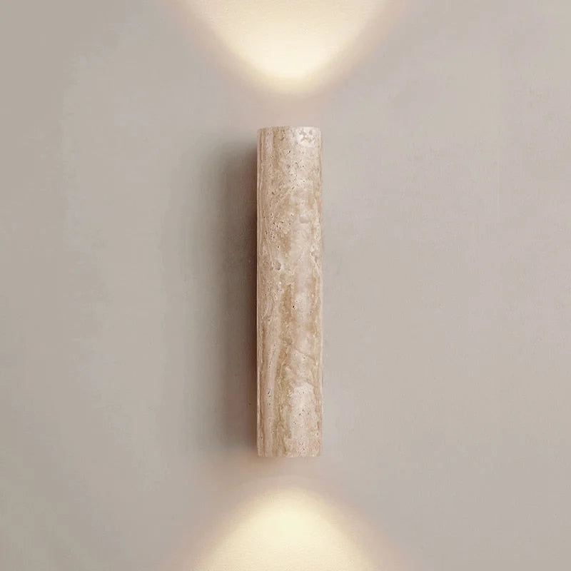Marble Wall Sconces for Bathroom | Warm Minimalist Light Living Room and Outdoor