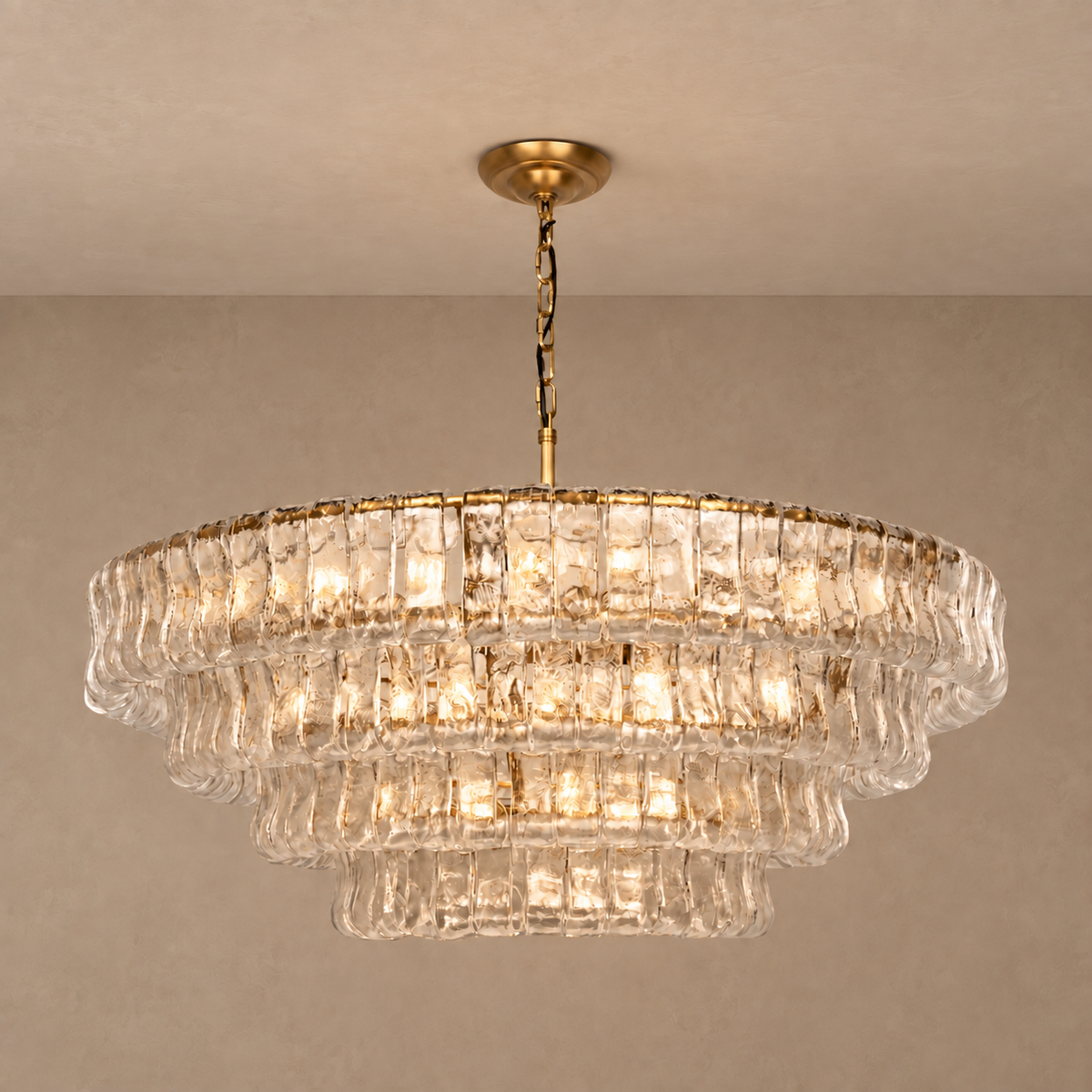 Long Drop Candelabra Chandelier | Made for Vaulted Ceilings and Stairwell Voids Brass or Black Casalola Lights Luxury