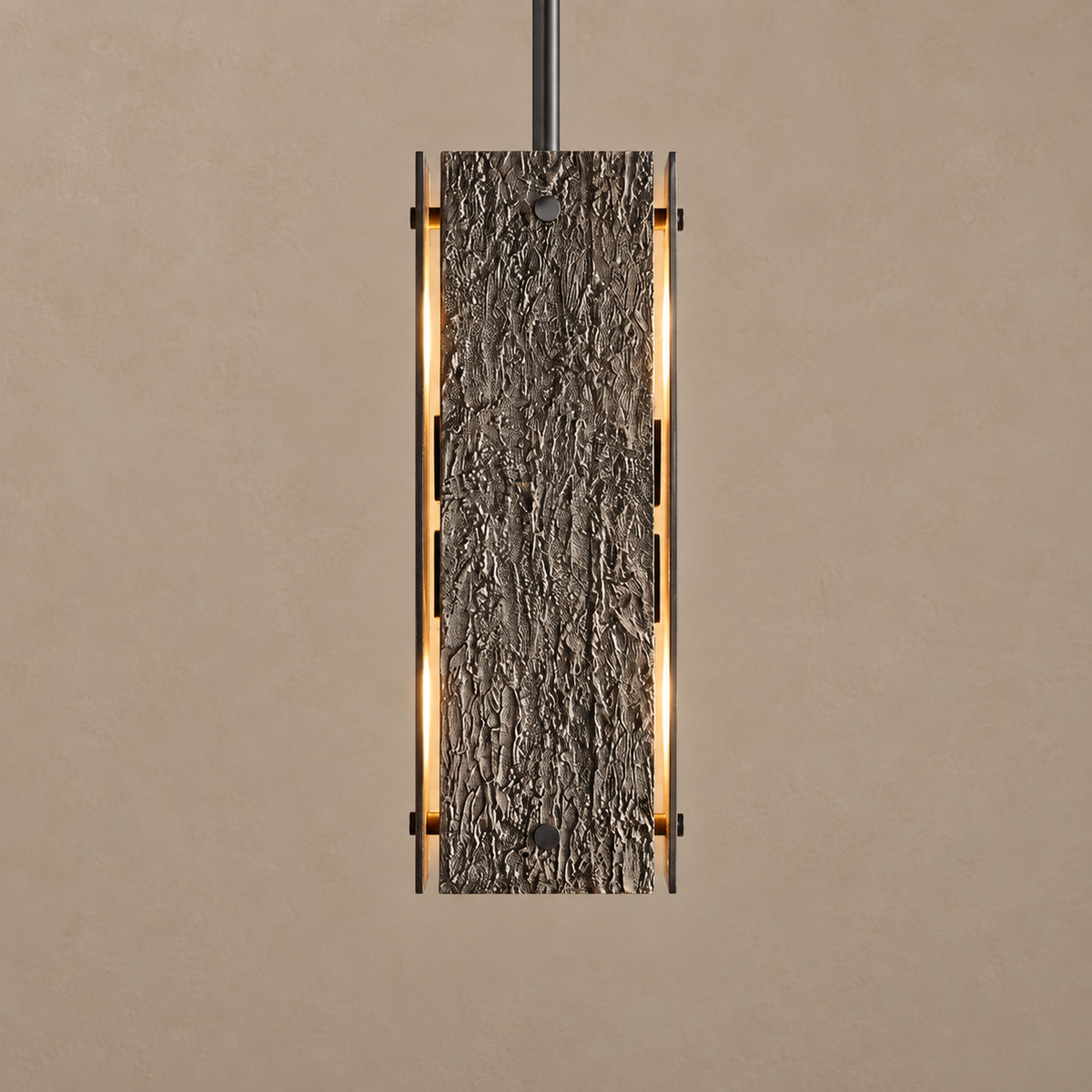 Cast Brass Textured Pendant Gold Silver or Black | in a Row Over Kitchen Island Hallway Casalola Lights Luxury Lamps