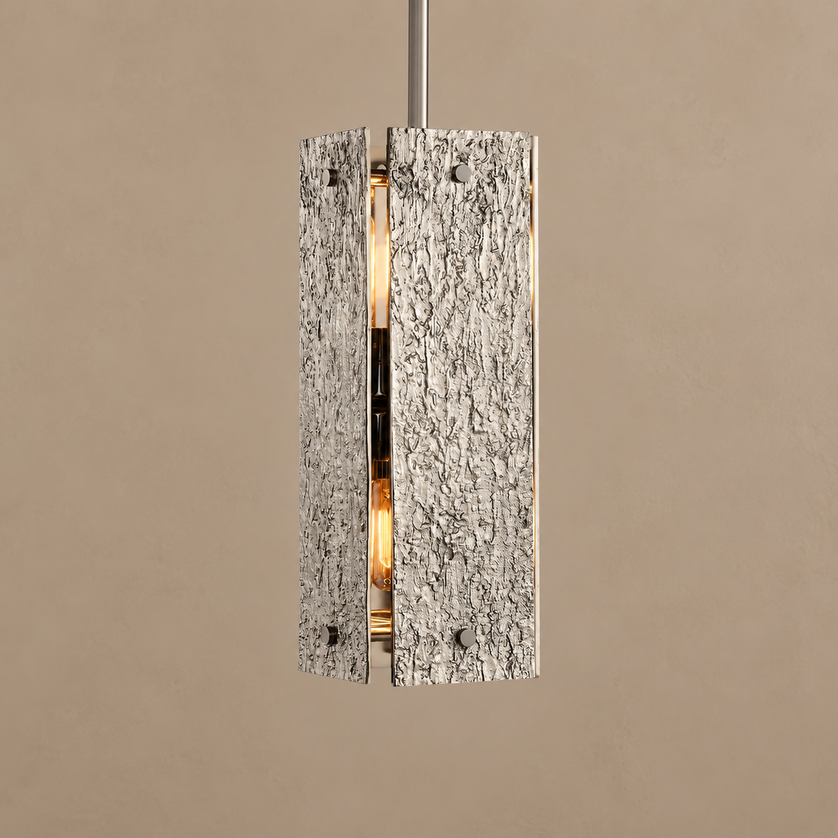 Cast Brass Textured Pendant Gold Silver or Black | in a Row Over Kitchen Island Hallway Casalola Lights Luxury Lamps