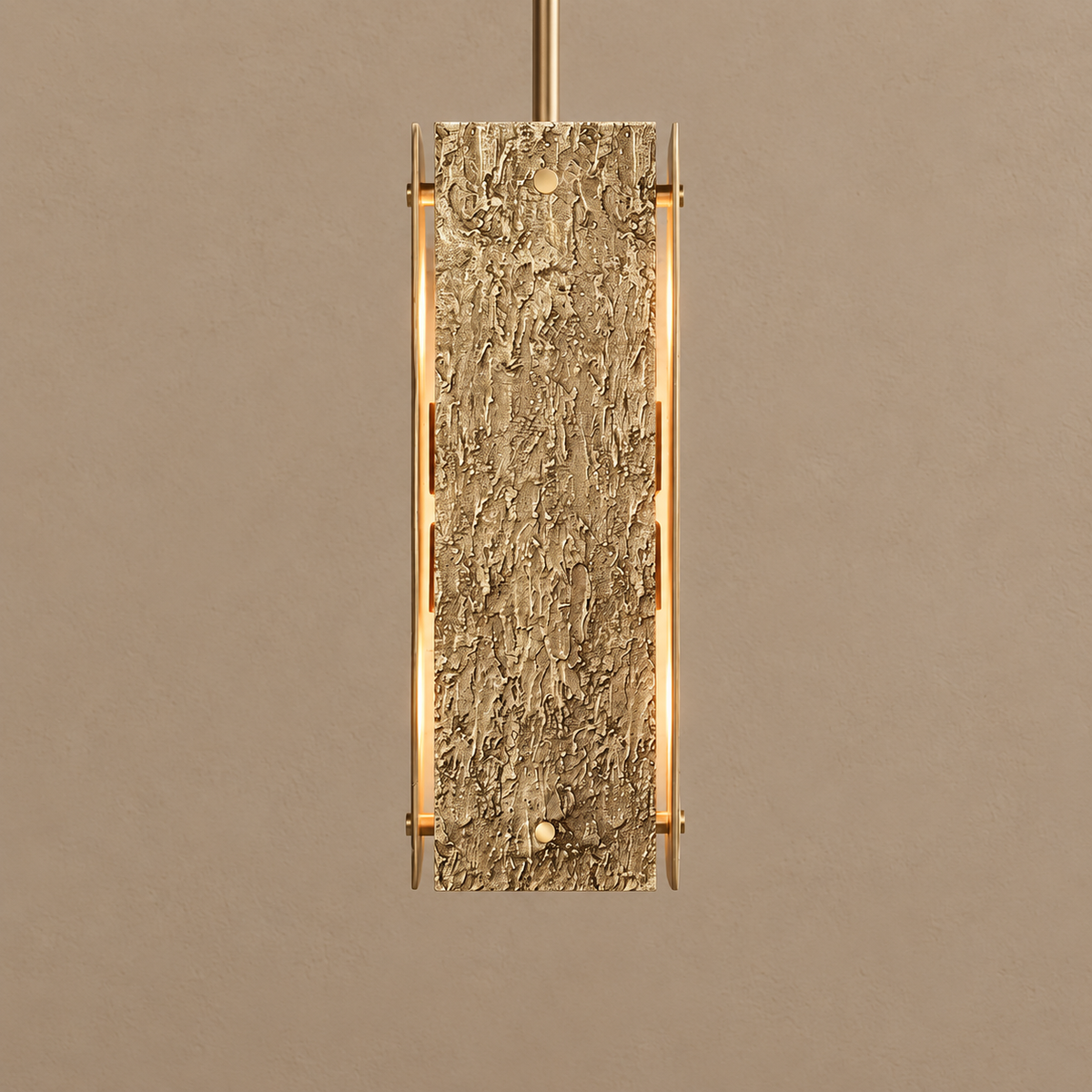 Cast Brass Textured Pendant Gold Silver or Black | in a Row Over Kitchen Island Hallway Casalola Lights Luxury Lamps