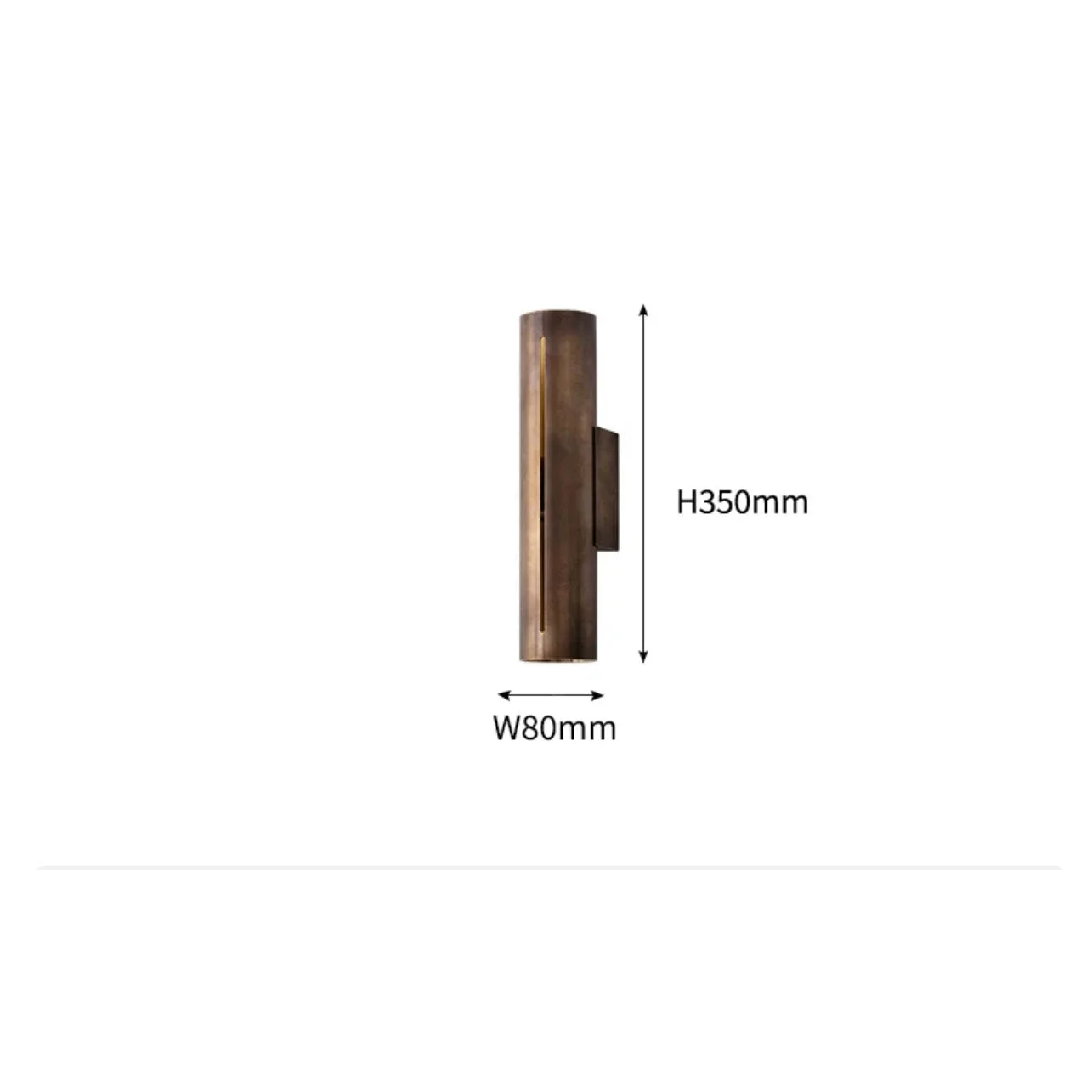 Antique Wall Lamps Sconces for Living Room Bedroom Dining Red Copper