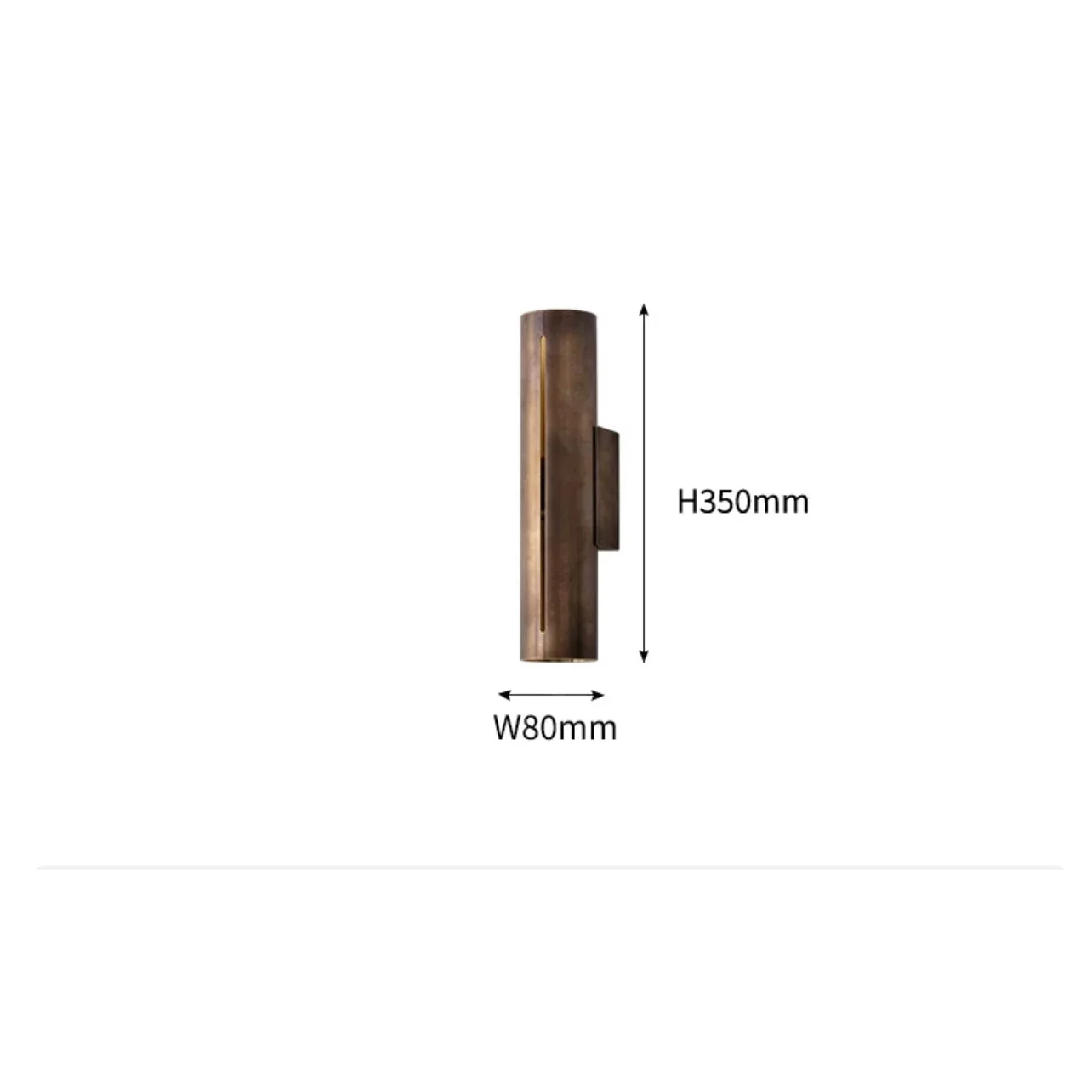 Antique Wall Lamps Sconces for Living Room Bedroom Dining Red Copper