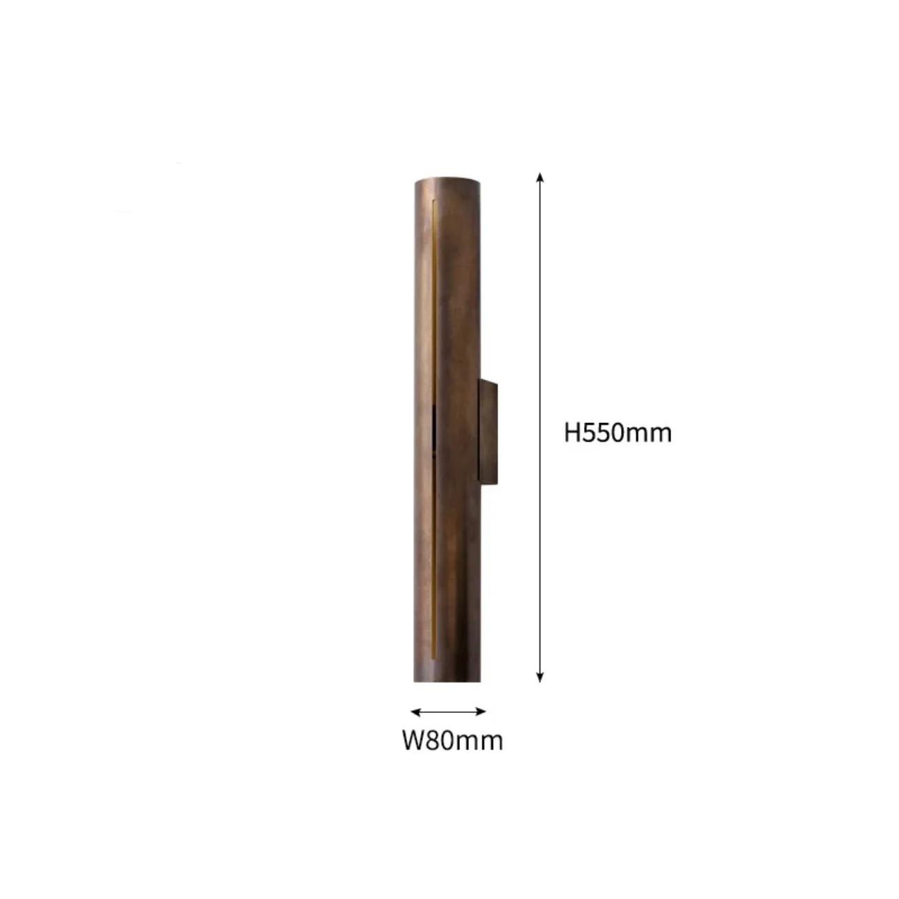 Antique Wall Lamps Sconces for Living Room Bedroom Dining Red Copper