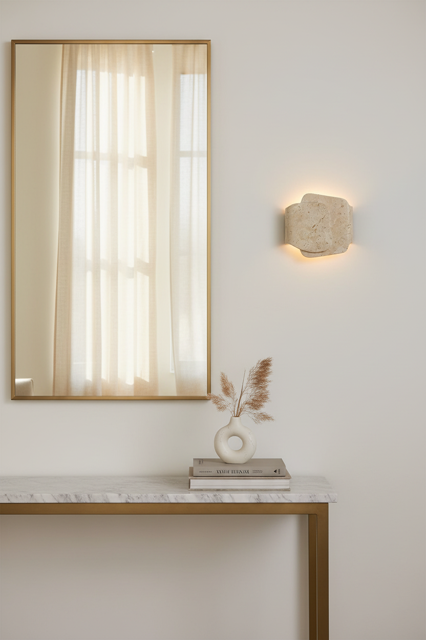 مصباح حائط متعدد الطبقات من الترافرتين | CMDSQ322