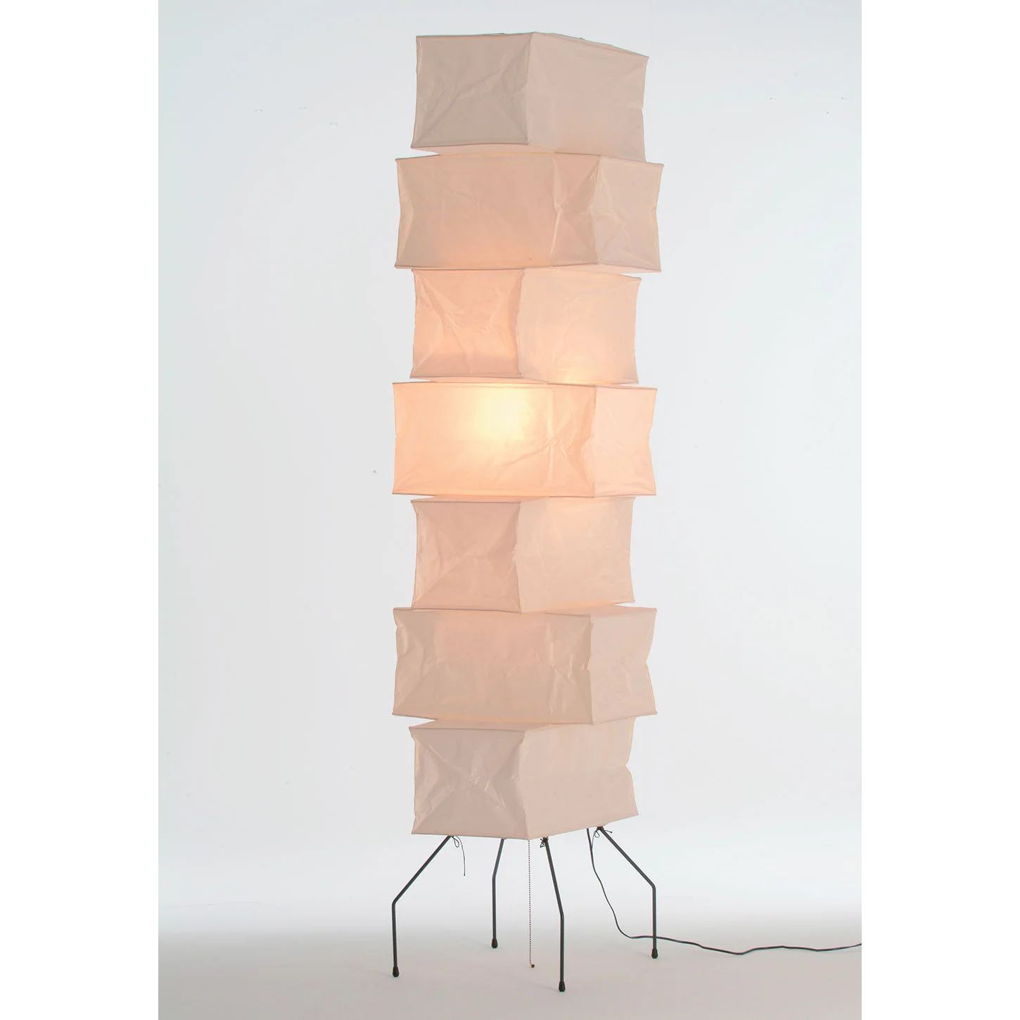 Isamu Noguchi Akari Light Sculpture Model Uf4 L10 Handcrafted | Floor Lamp for Living Room