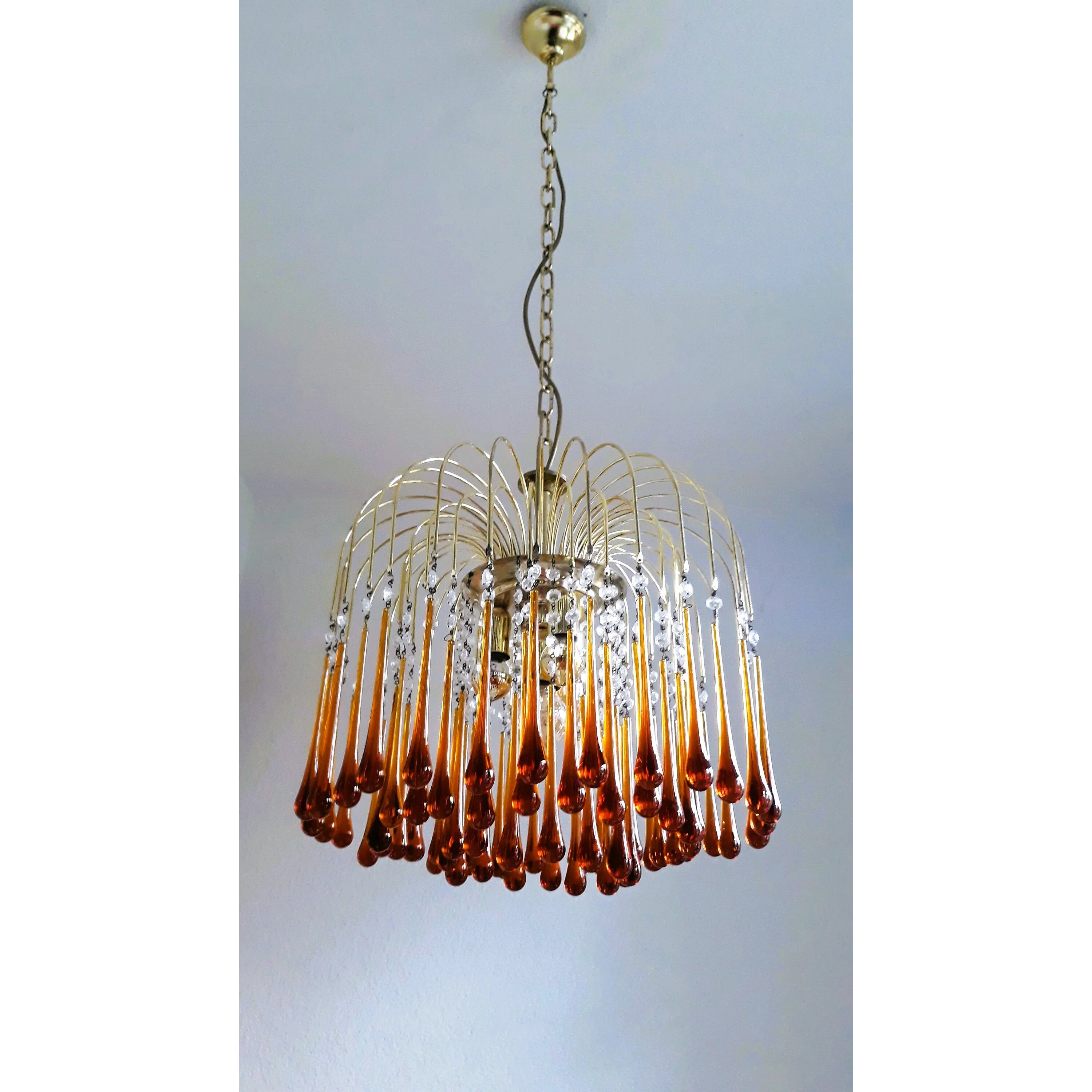 Murano Chandelier | Dining Room Light Fixtures | Italian Water Drop for Living Hotel