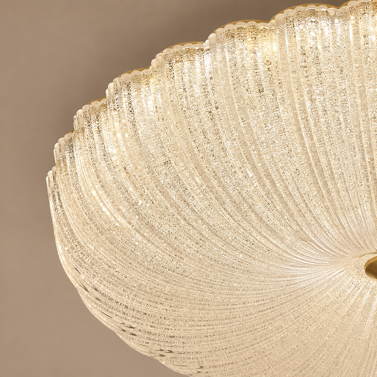 Flush Mount Lighting - Flower Glass & Brass for Low Ceilings Casalola Lights Luxury Lamps Interior Designers