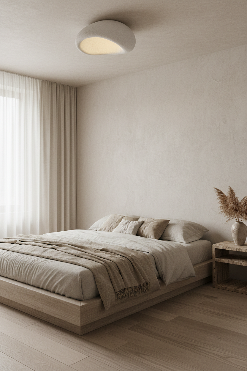 Ceiling Light Fixtures | Wabi-sabi Lamp | Flush Mount | Casalola