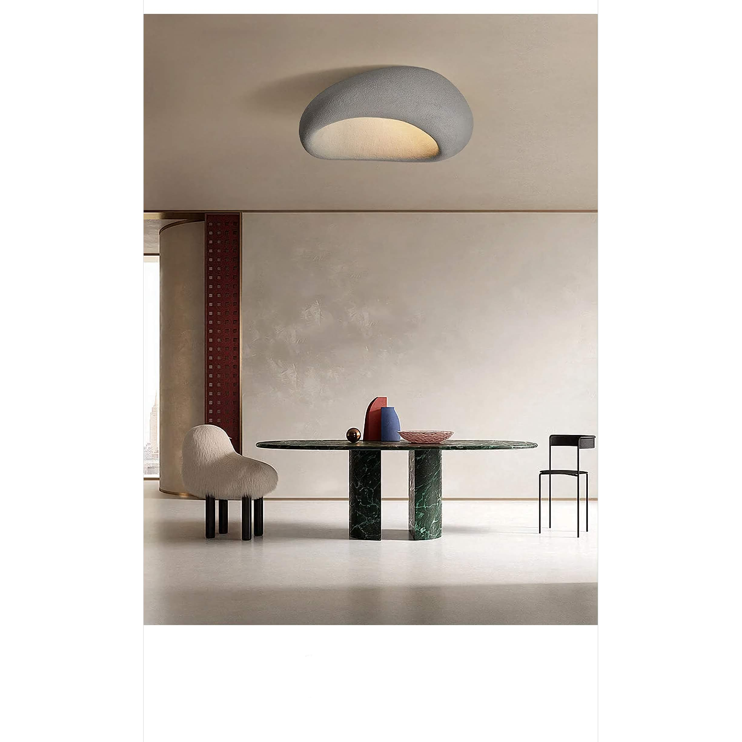 Ceiling Light Fixtures | Wabi-sabi Lamp | Flush Mount | Casalola