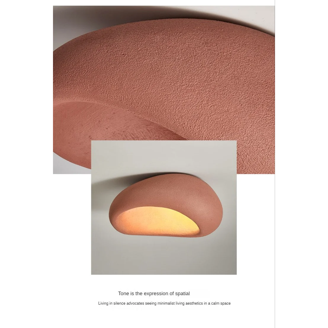 Ceiling Light Fixtures | Wabi-sabi Lamp | Flush Mount | Casalola