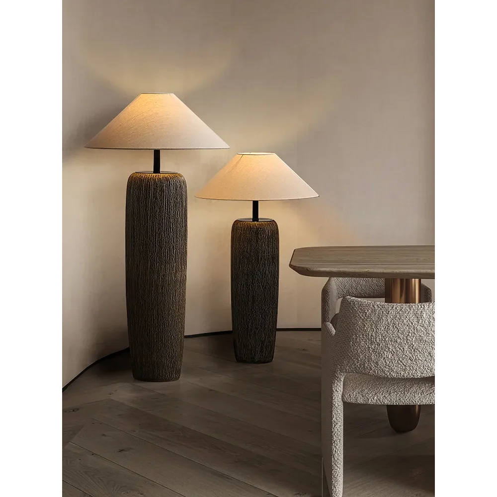 Wabi Sabi Floor Lamps | Living Room | Ceramic Vintage Chic