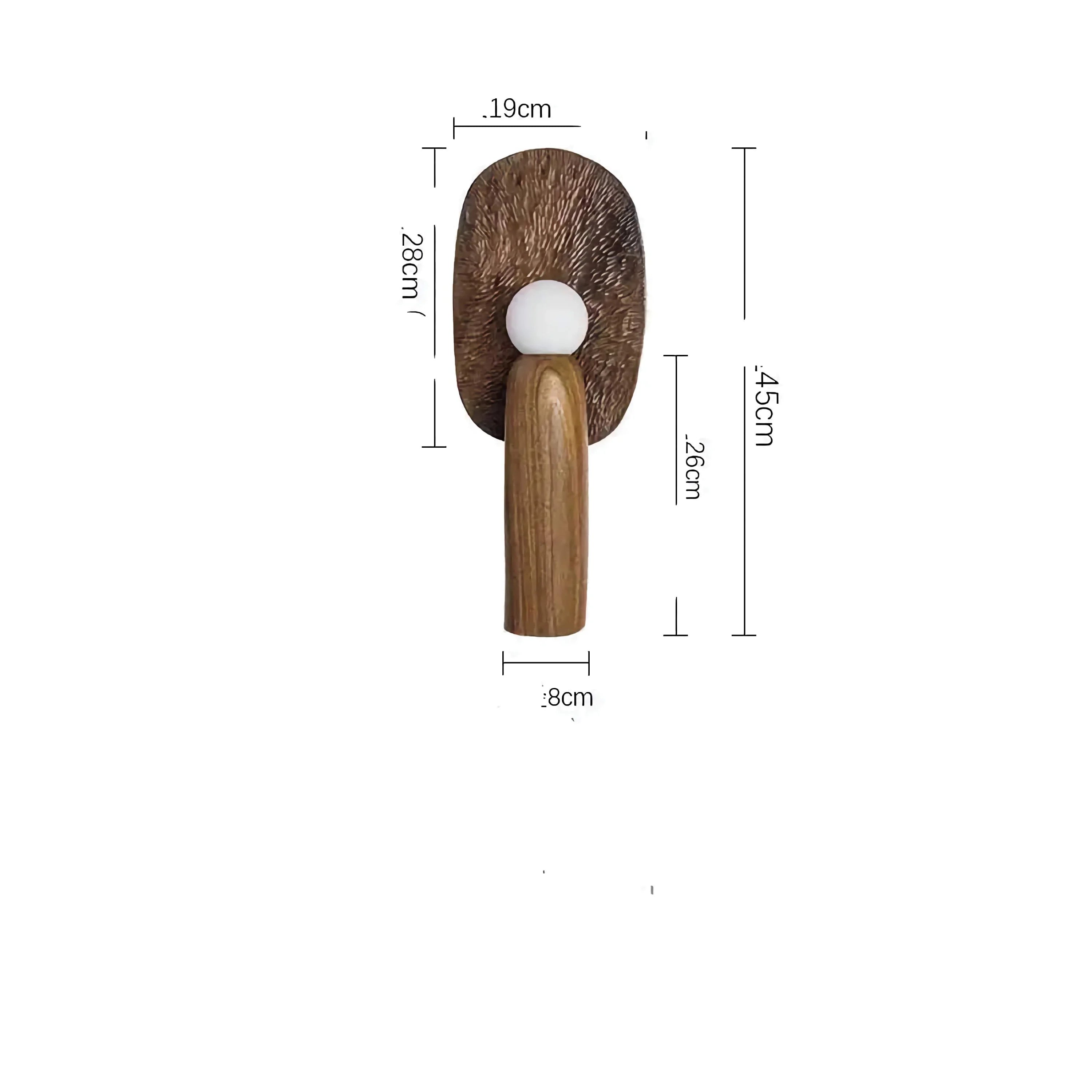 Modern Sculptural Wooden Table Lamps – Minimalist Accent Lighting Art Deco Design for Living Rooms & Bedrooms