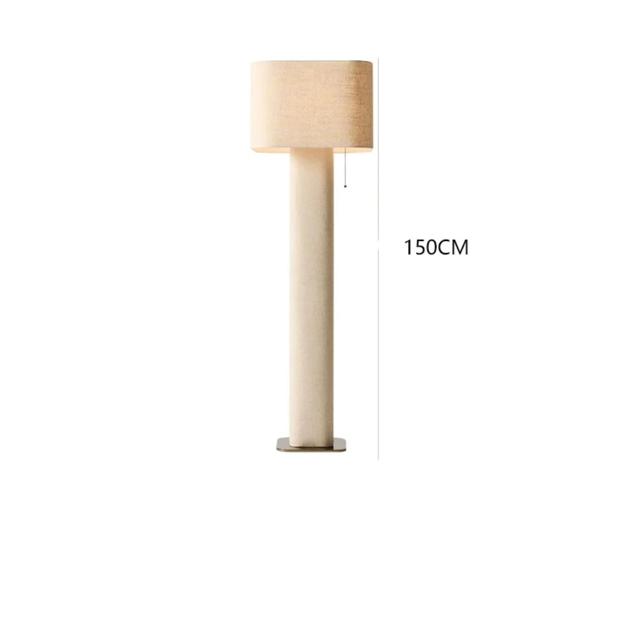 Modern Minimalism Fabric Floor Lamp for Luxury Living Room