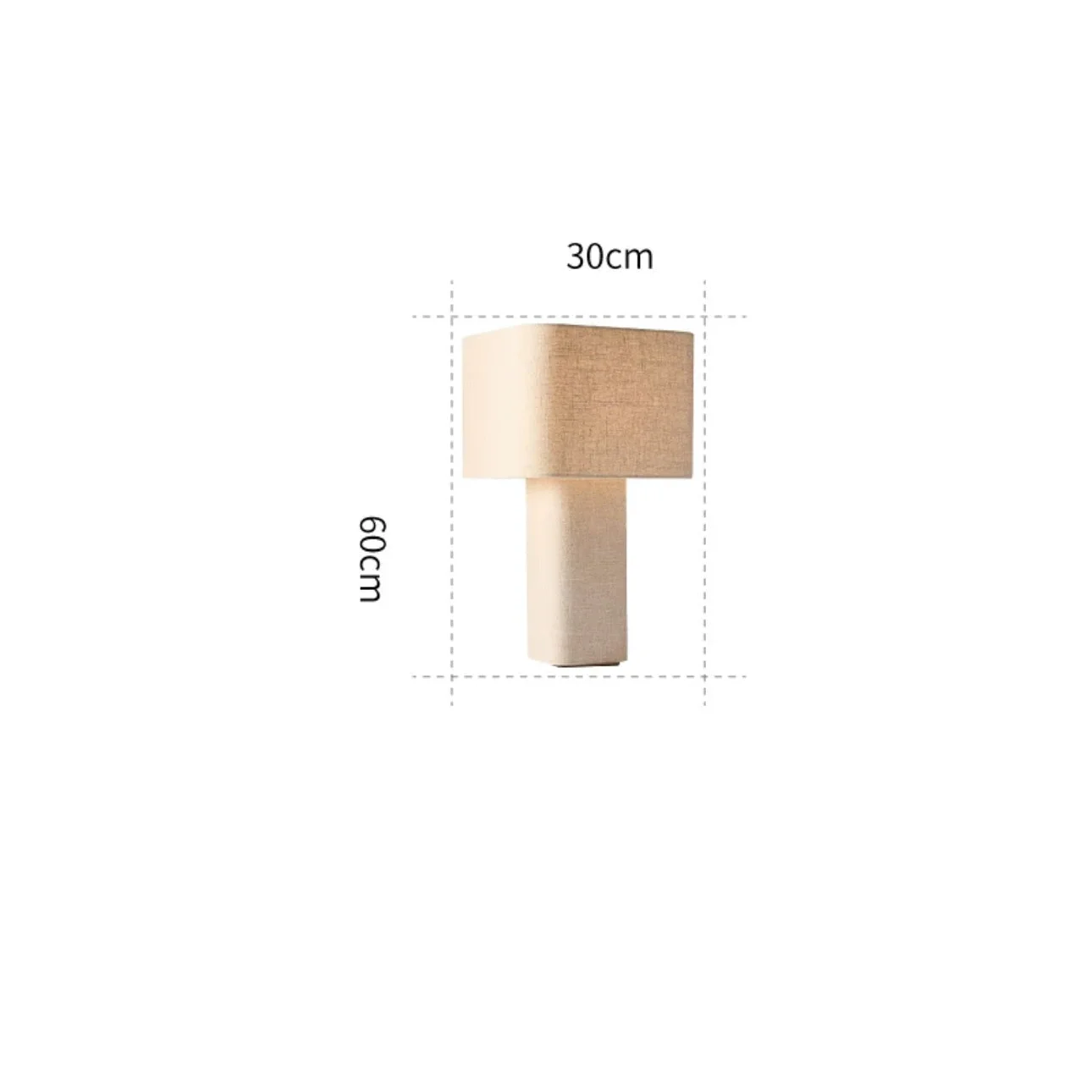 Modern Minimalism Fabric Floor Lamp for Luxury Living Room