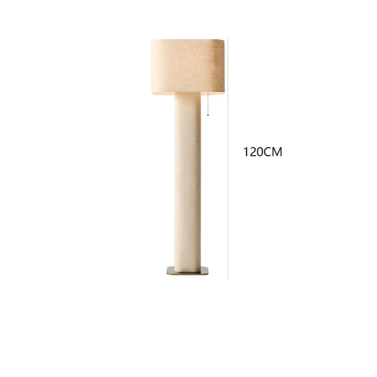 Modern Minimalism Fabric Floor Lamp for Luxury Living Room