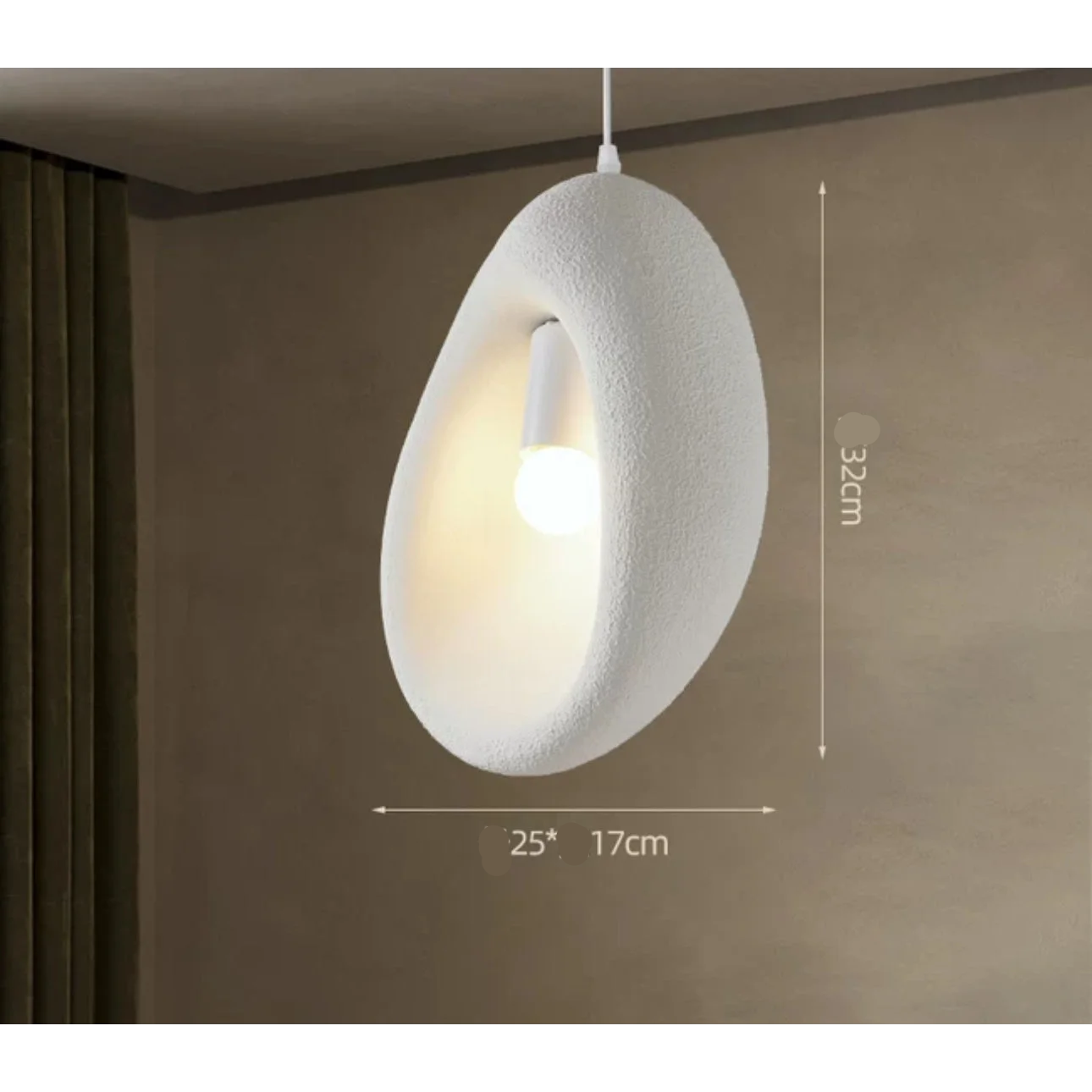 Wabi Sabi Ceiling Light Fixtures | Minimalist Resin Lighting for Warm Elegant Interiors Casalolalights Luxury Lamps