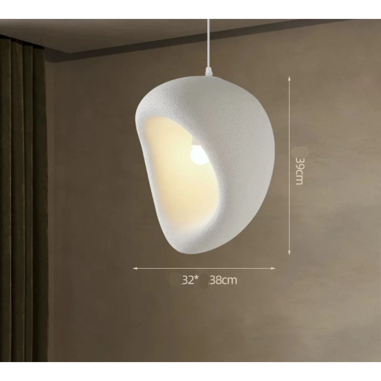 Wabi Sabi Ceiling Light Fixtures | Minimalist Resin Lighting for Warm Elegant Interiors Casalolalights Luxury Lamps