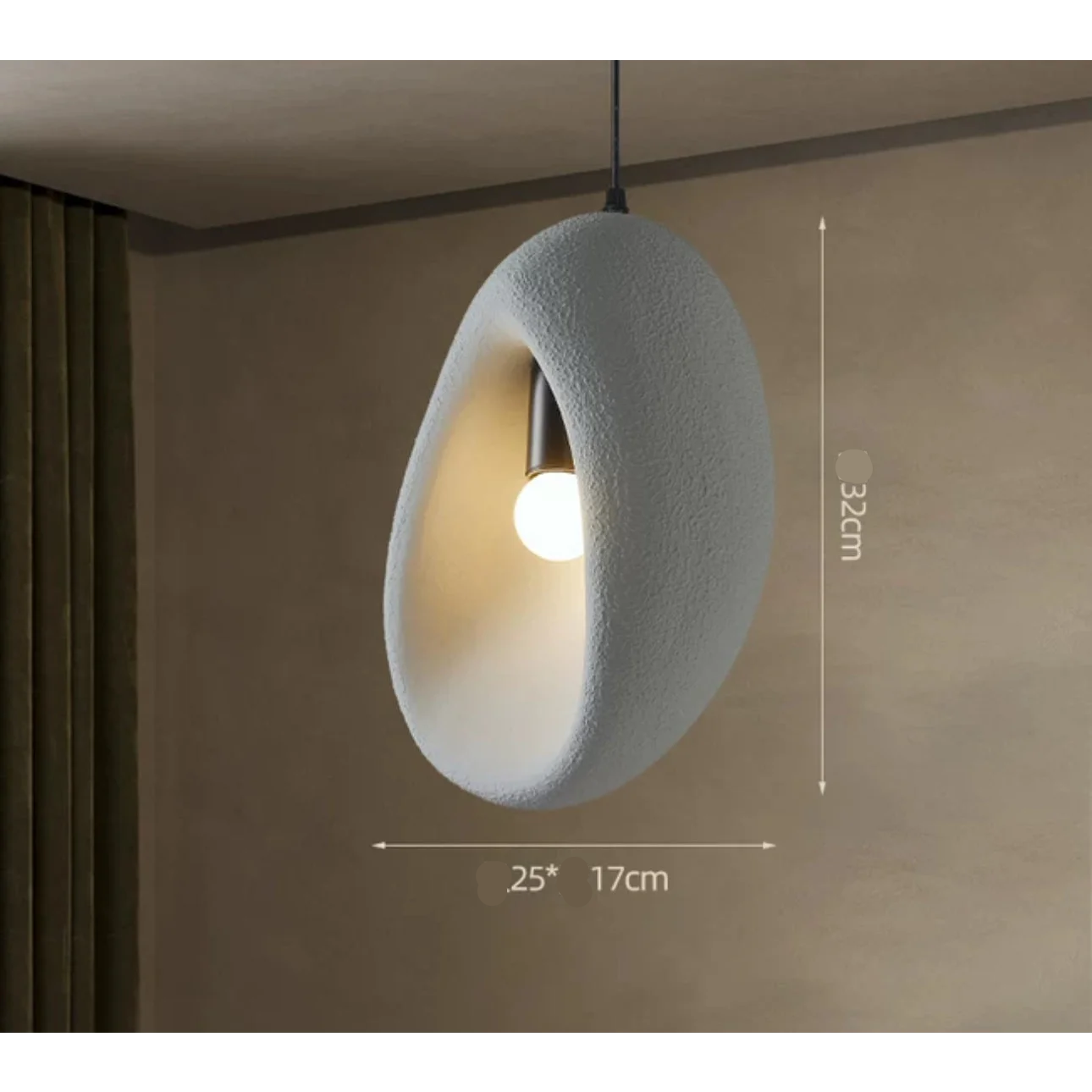 Wabi Sabi Ceiling Light Fixtures | Minimalist Resin Lighting for Warm Elegant Interiors Casalolalights Luxury Lamps