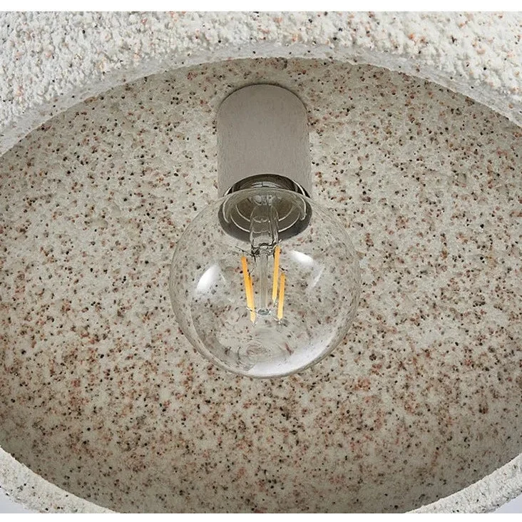 Wabi-sabi Modern Ceiling Light for Dining Room Living Semi-flush Mount