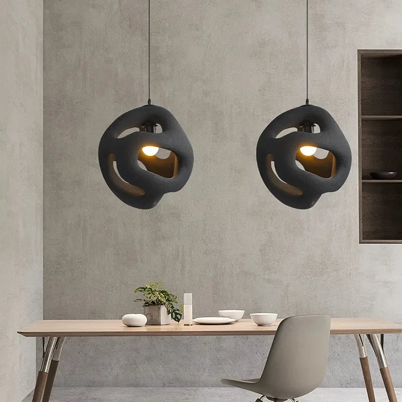 Wabi Sabi Modern Pendant Lamps for Living Room Bedroom Dining