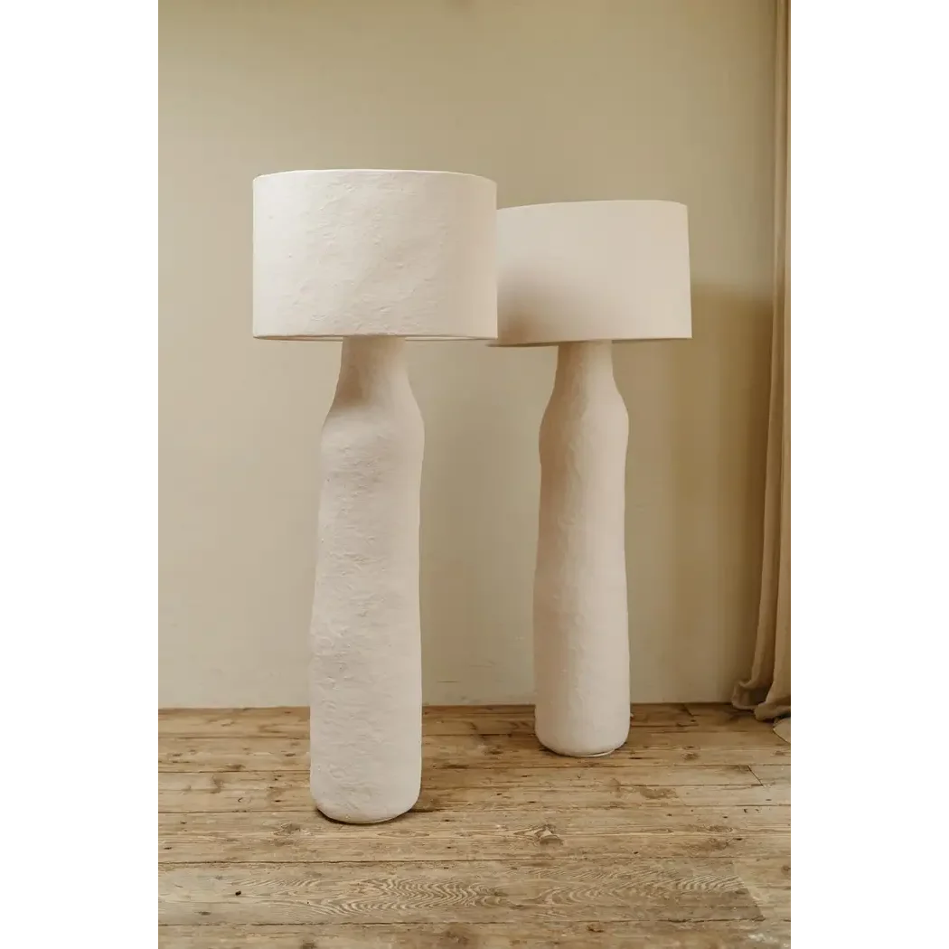 Floor Lamp for Living Room | Minimalist Resin Light for Modern Interiors