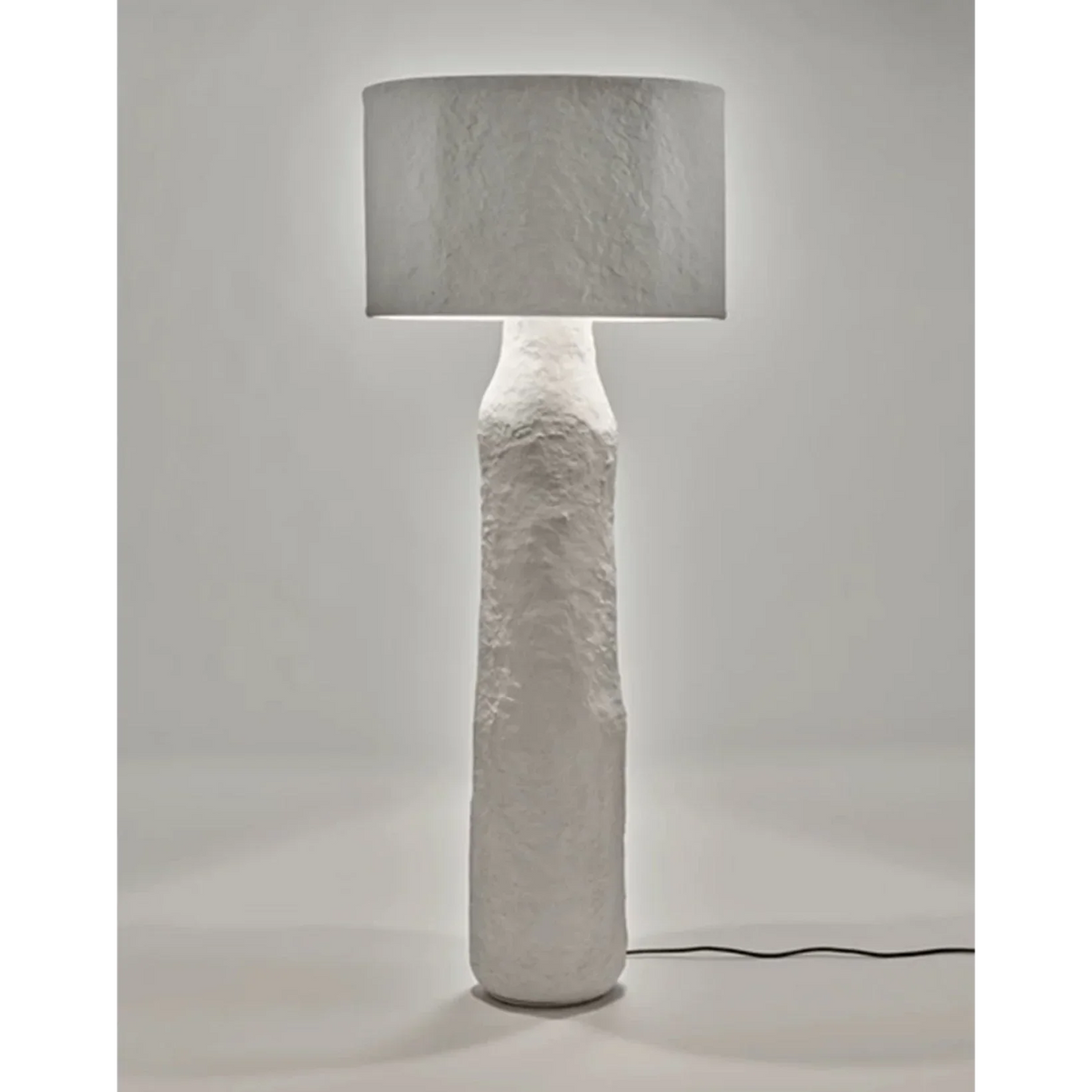 Resin Floor Lamp 148cm | Wabi-sabi Sculptural Stone-look Minimalist Living Room & Entryway Casalolalights Luxury Lamps