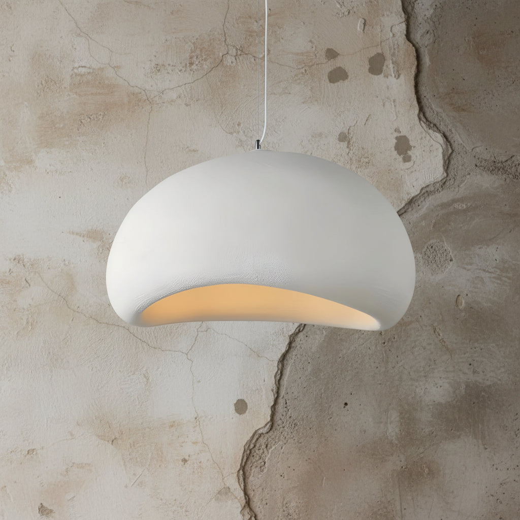 Ceramic Pendant Lamp | Modern Sculptural Led Light for Dining & Living Rooms