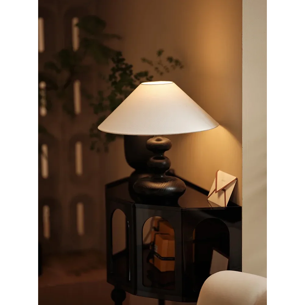 Wabi Sabi Table Lamp for Quiet Luxury Interior Homes