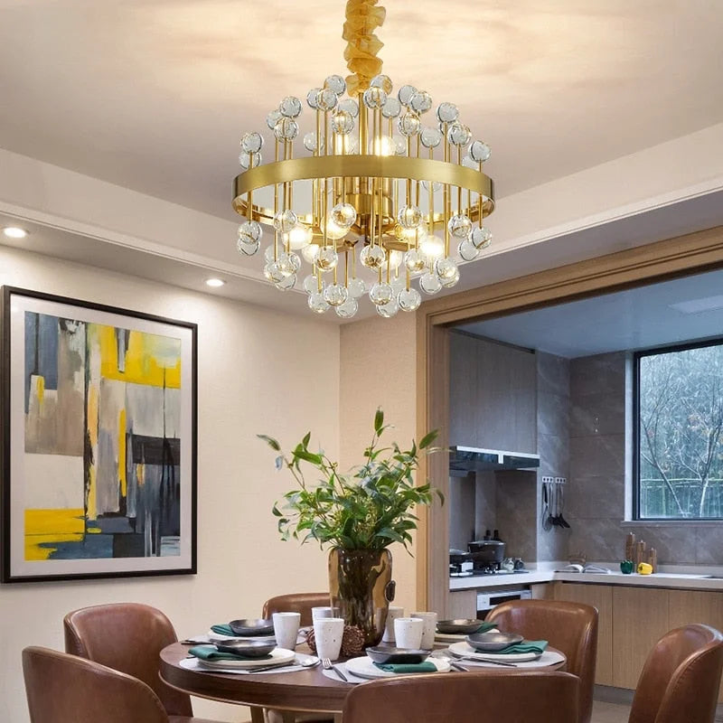Luxury Chandelier | Colorful Crystal for Living Room Dining Hotel