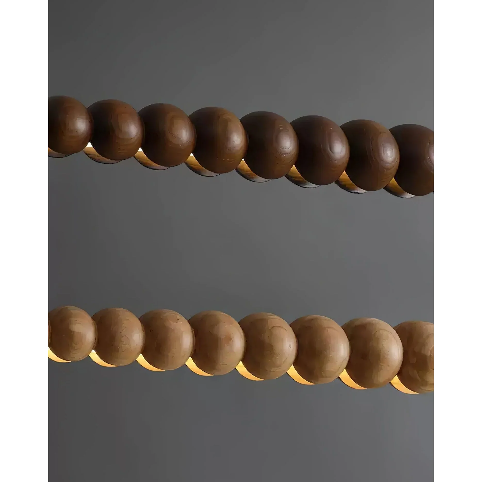 Wooden Beads Bar Pendant Lighting | Modern Led Kitchen Island Dining Room | Casalola Casalolalights Luxury Lamps