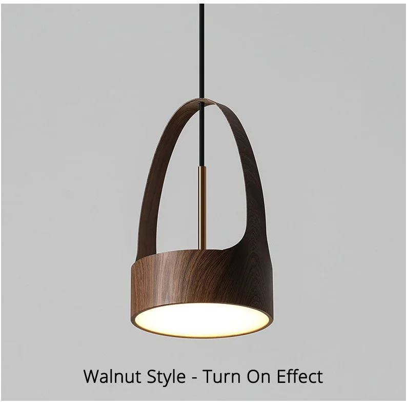 Minimalist Hanging Light Fixtures | Brown Bedroom | Casalola