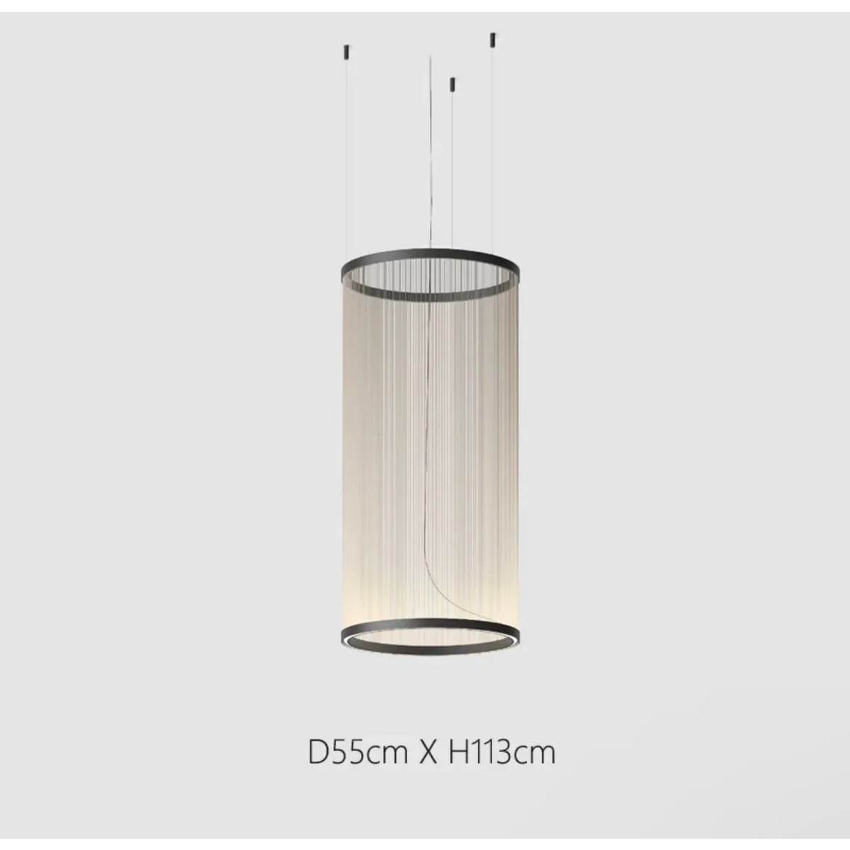 Woven Thread Pendant Light | Hand-wound Textile Shade D37-d83 Red Green or Cream Dining Casalolalights Luxury Lamps