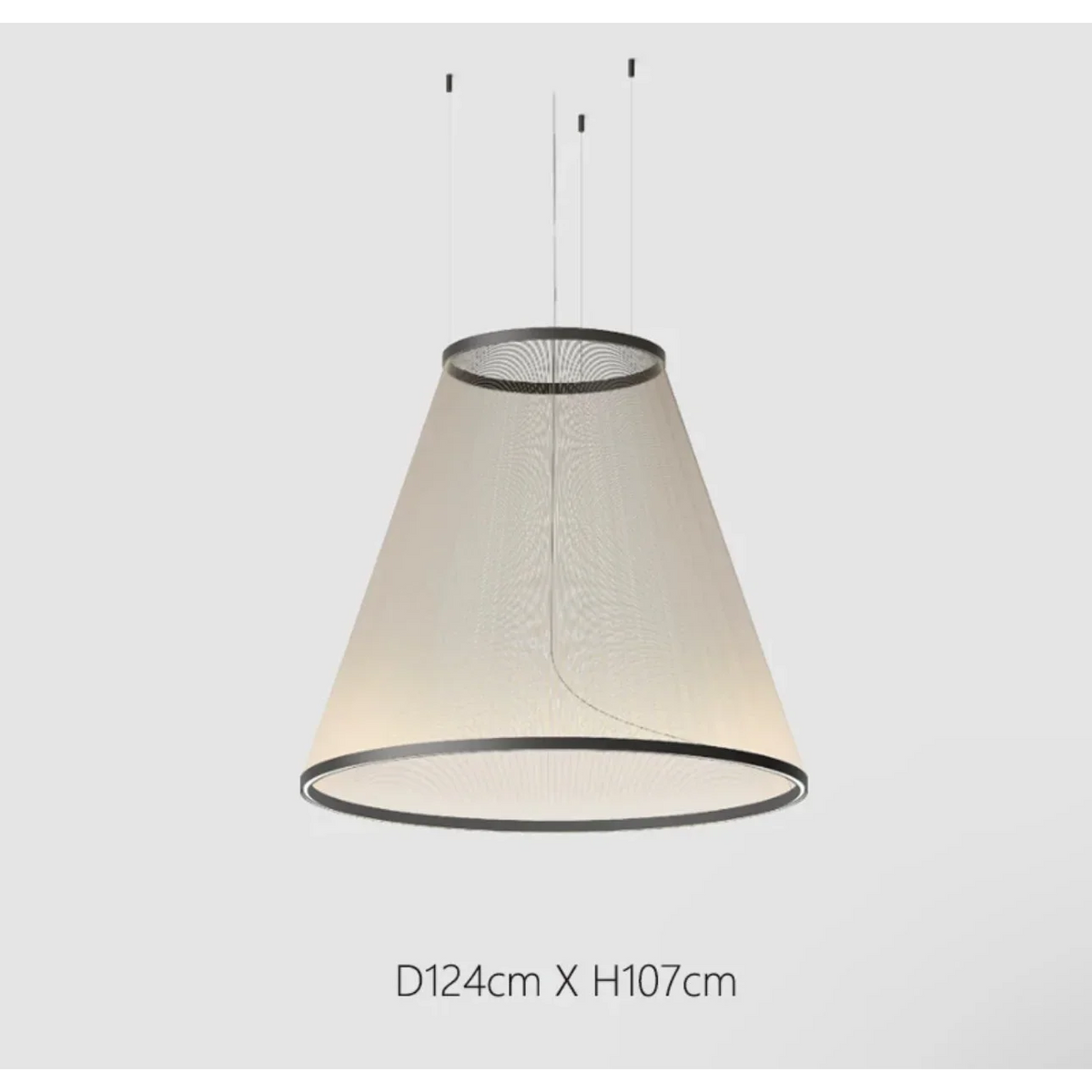 Woven Thread Pendant Light | Hand-wound Textile Shade D37-d83 Red Green or Cream Dining Casalolalights Luxury Lamps