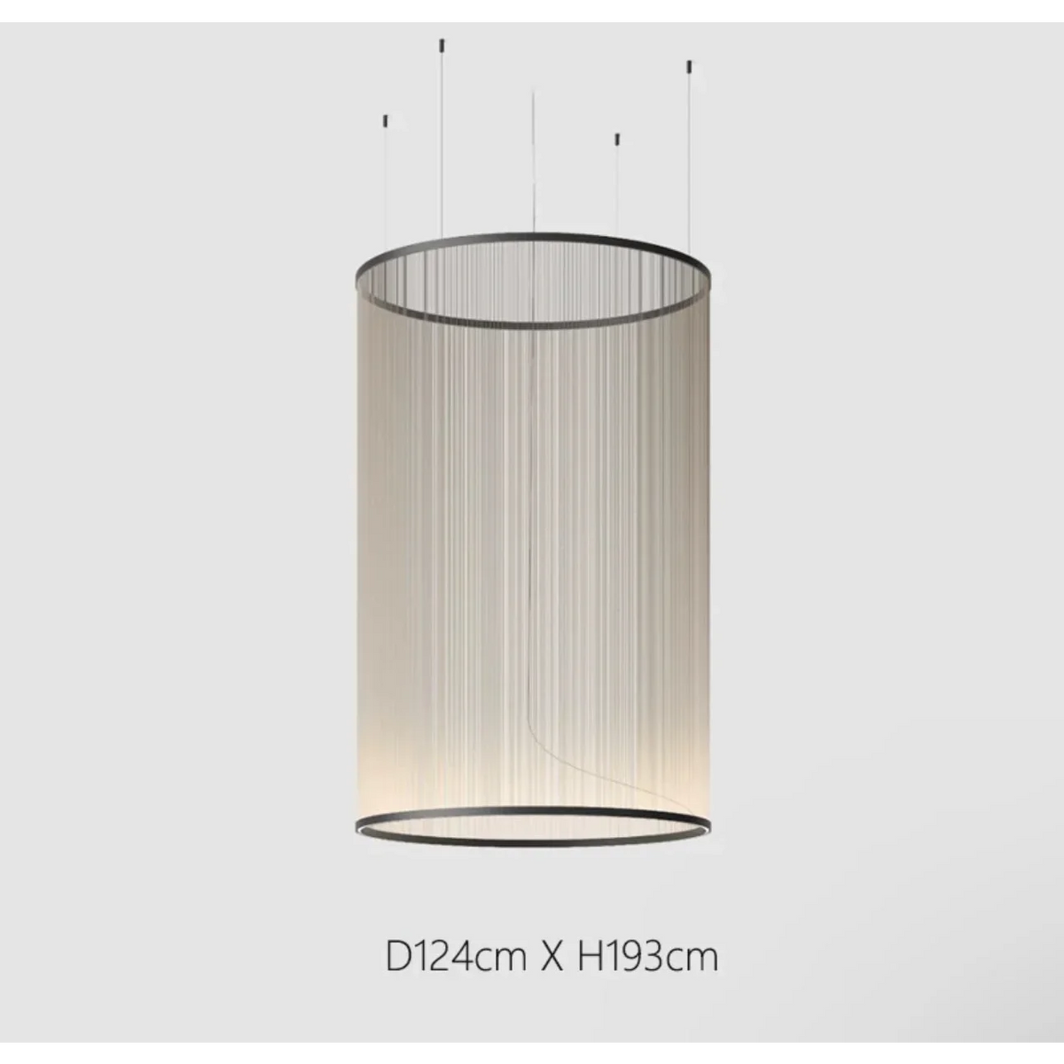 Woven Thread Pendant Light | Hand-wound Textile Shade D37-d83 Red Green or Cream Dining Casalolalights Luxury Lamps