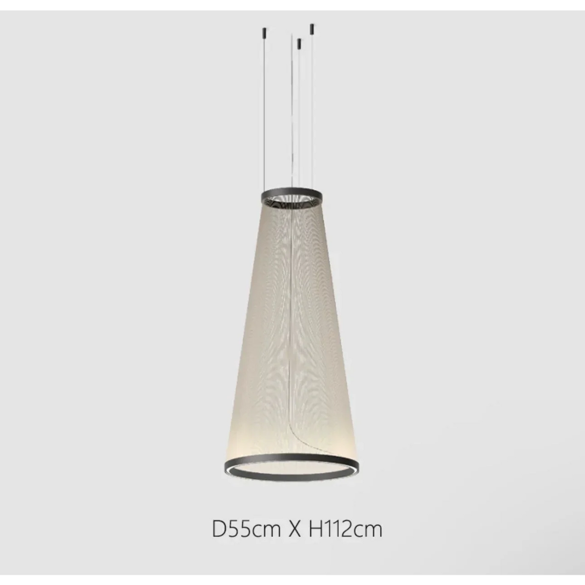 Woven Thread Pendant Light | Hand-wound Textile Shade D37-d83 Red Green or Cream Dining Casalolalights Luxury Lamps