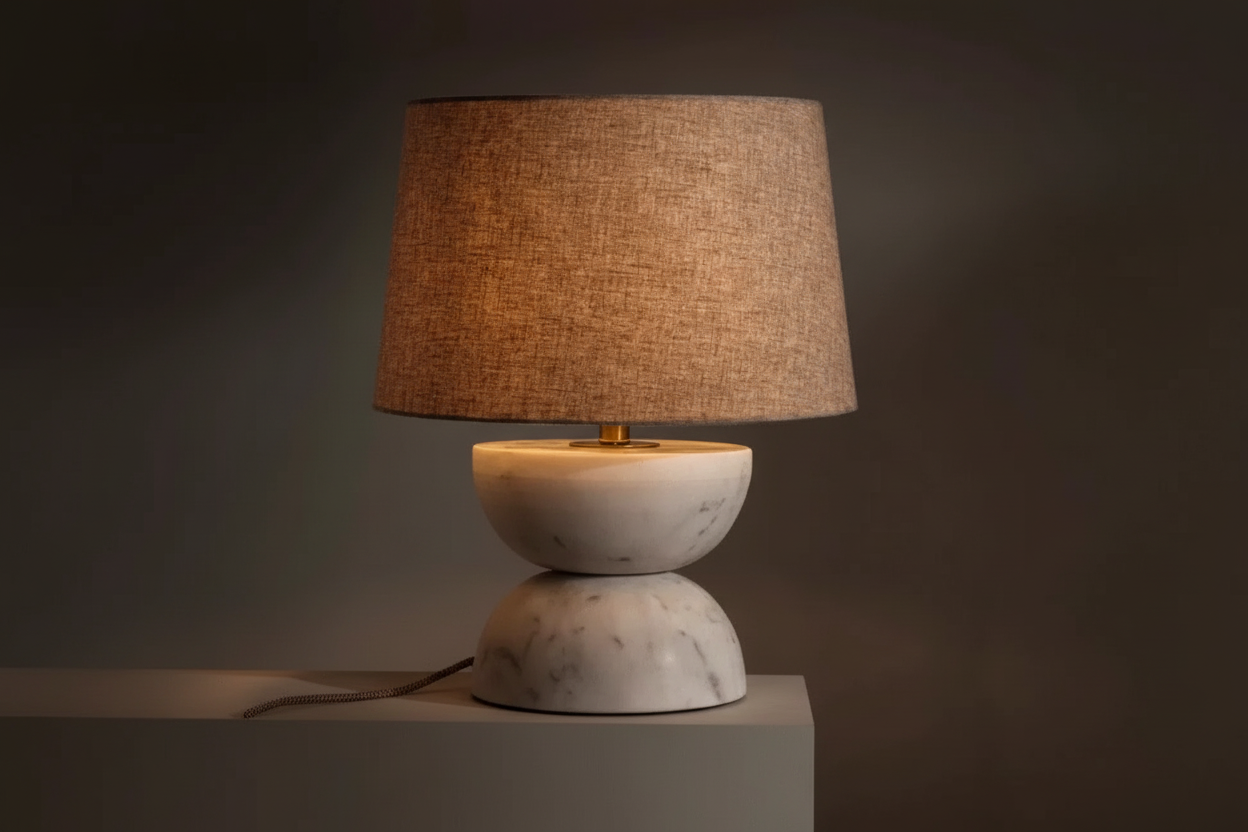 Zana Japandi Мраморная лампа | Clzan653