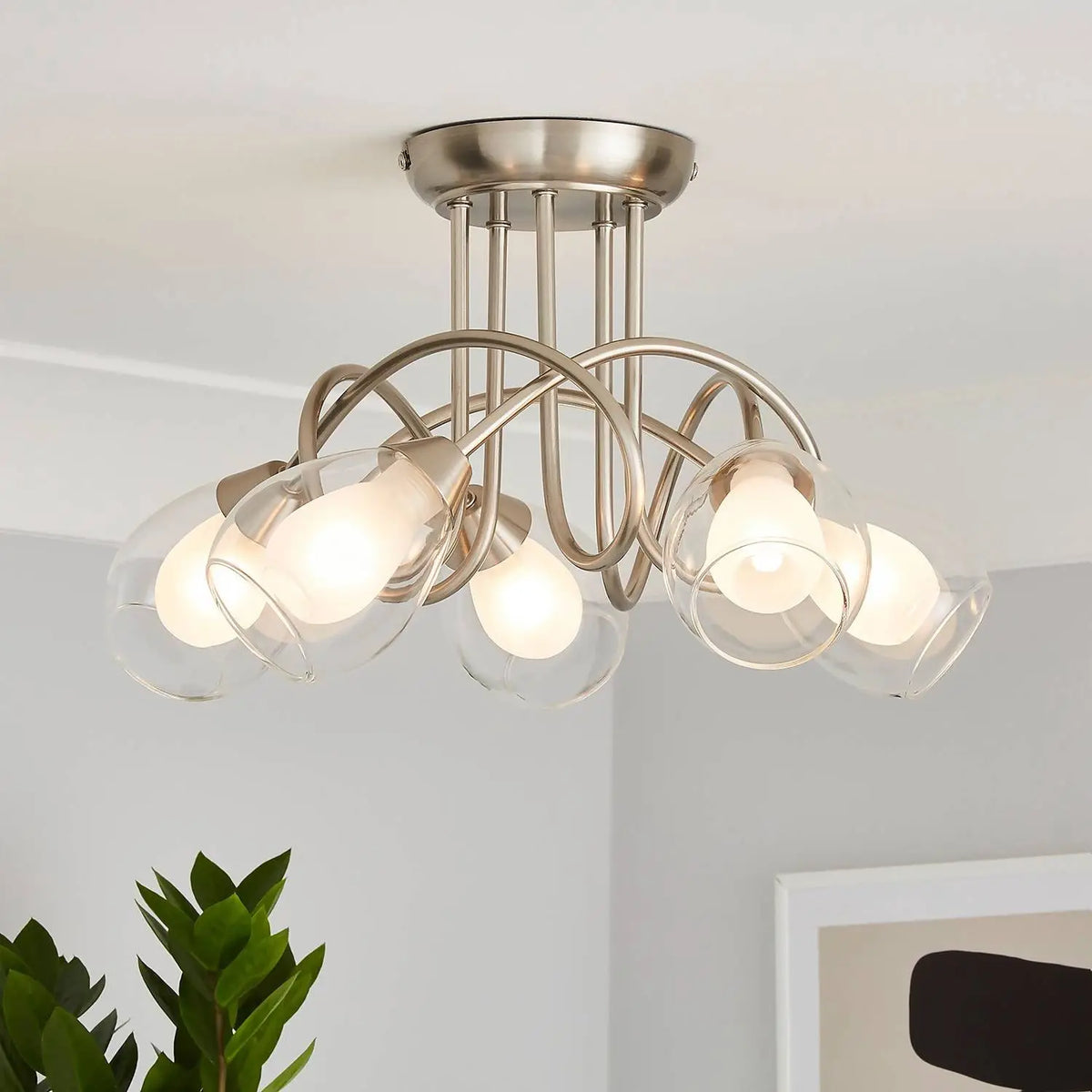 Elevate Your Space with Semi-Flush Mount Lighting