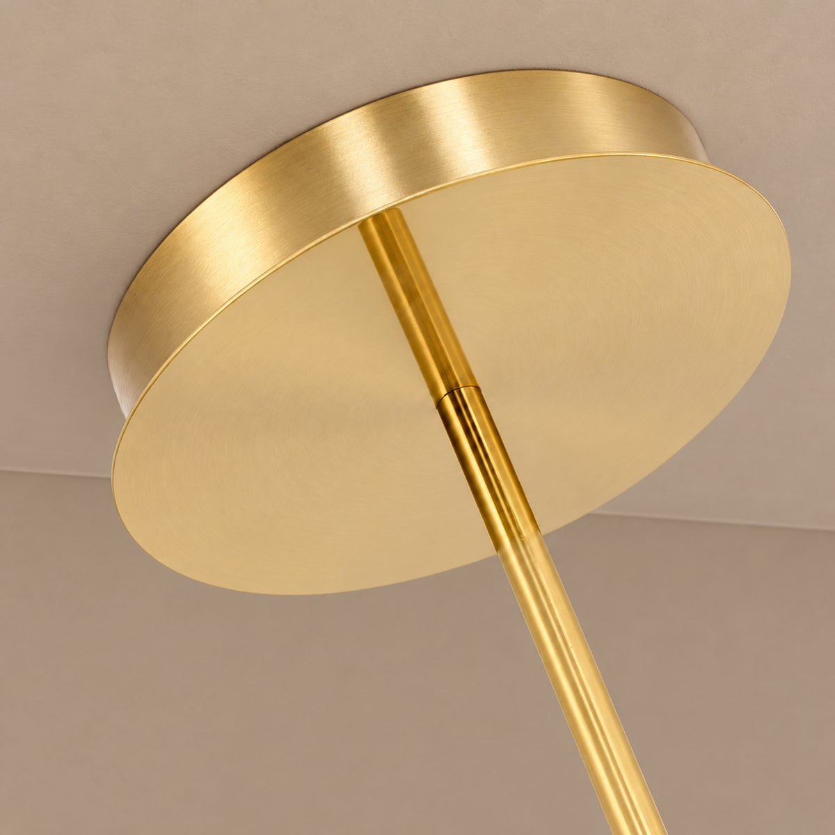 Lámpara de techo de tubo flexible acrílico LED