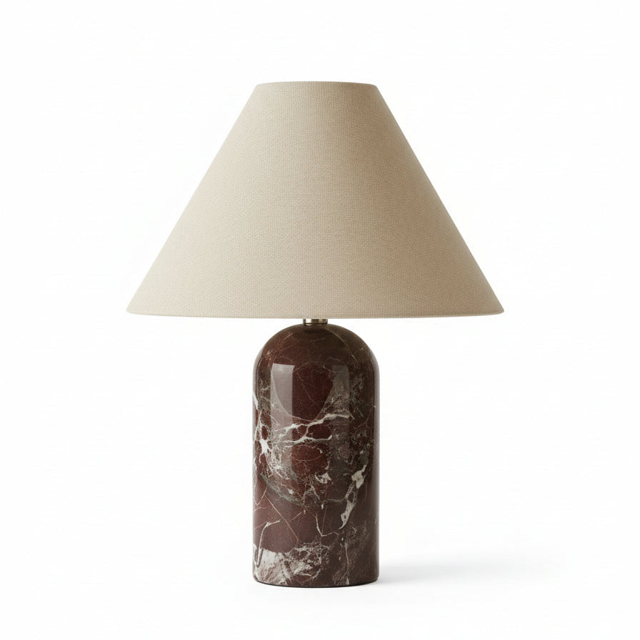 Japandi Red Marble Table Lamp
| CLHJMAR342