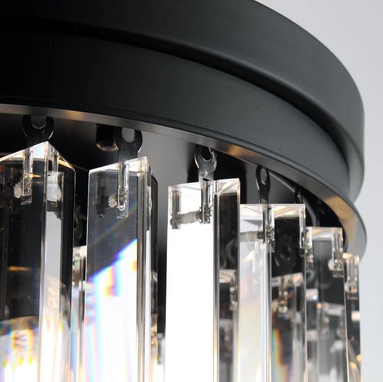 Многоярусная люстра из хрусталя ручной огранки | Clhuyl0250