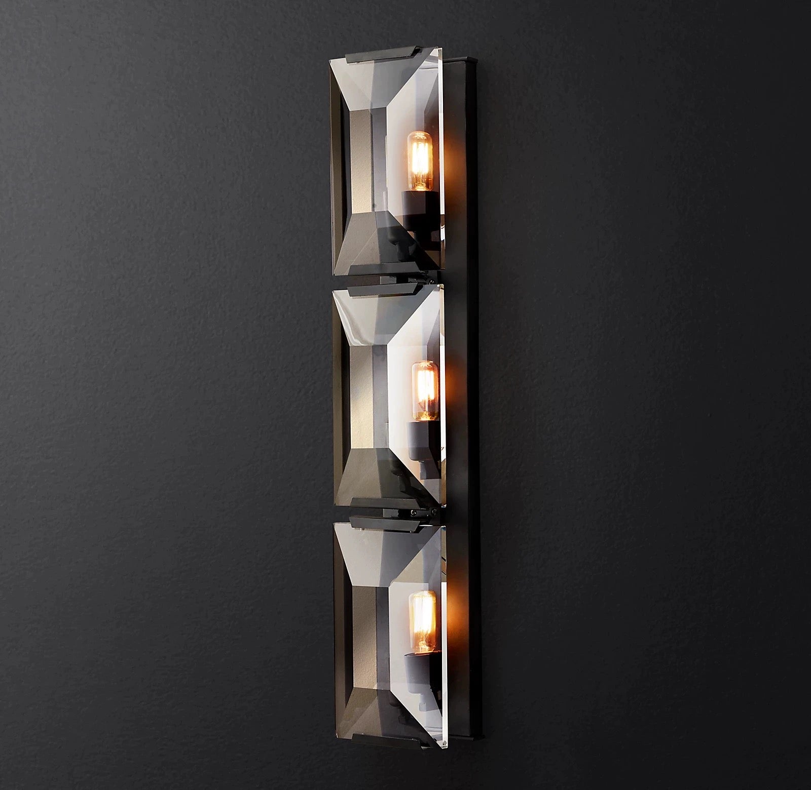 TRIPLE CRYSTAL WALL SCONCES | CLUG032P