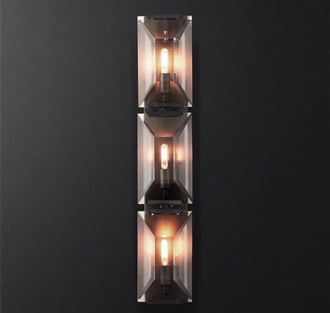TRIPLE CRYSTAL WALL SCONCES | CLUG032P
