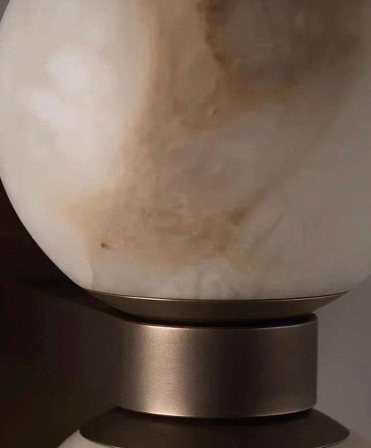 DOUBLE ALABASTER GLOBE WALL SCONCE | CLHJD12