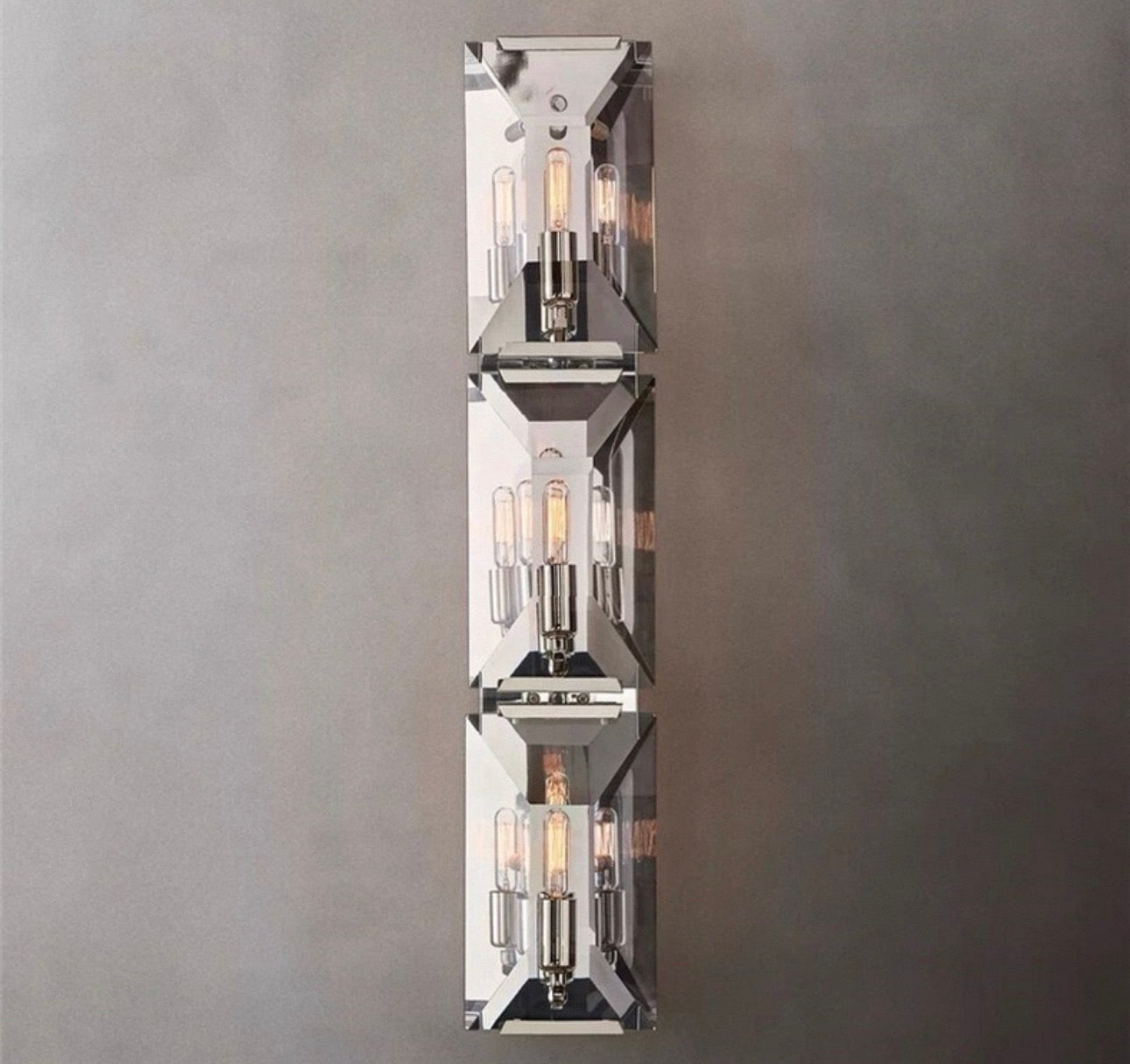 TRIPLE CRYSTAL WALL SCONCES | CLUG032P