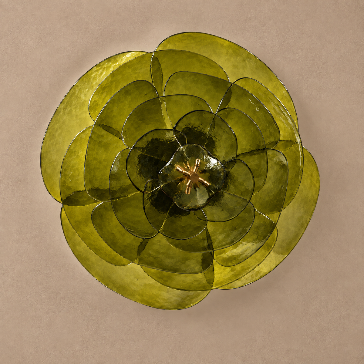 Fiore Chandelier | Green Glass | CLZL896620G