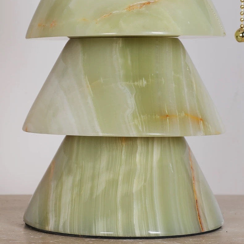 مصباح طاولة باغودا اليشم | CLTJAD4